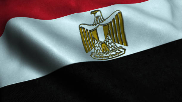 istock National Flag of Egypt 1438378149