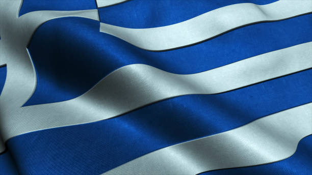 istock National Flag of Greece 1438378761