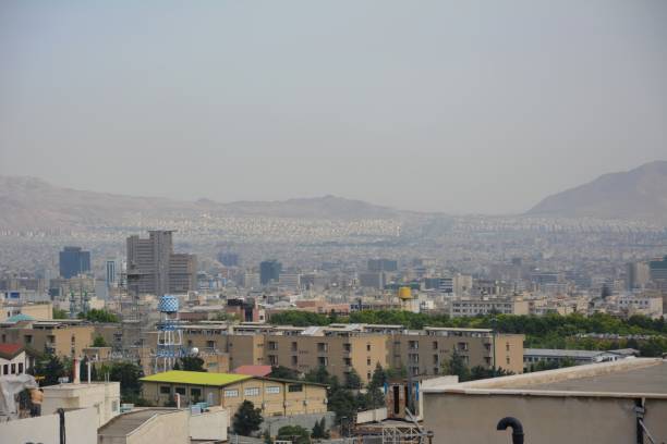 A cityscape view of Tehran, Iran