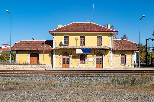 Abandoned train station in Anatolia