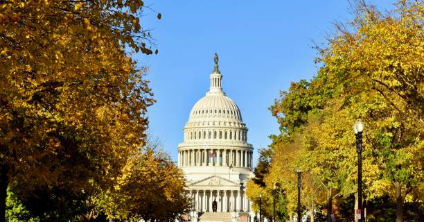 istock United States Capitol Building Fall Colors 1438384412