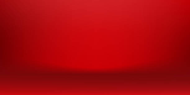 붉은 벽 배경, 발렌타인 데이, 중국 설날, 크리스마스, 제품 발표를 위한 중추절에 대 한 빈 갤러리 룸의 벡터 배경 - wallpaper sample 일러스트 stock illustrations