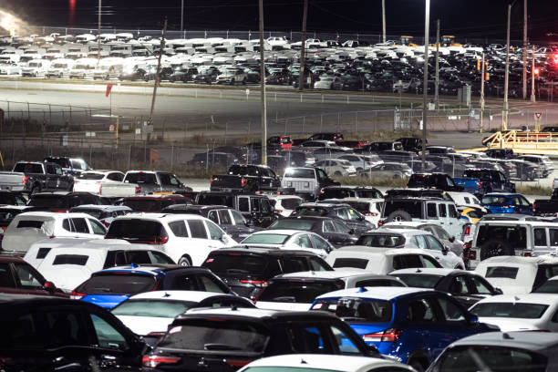istock Vehicles at Autoport 1438391862