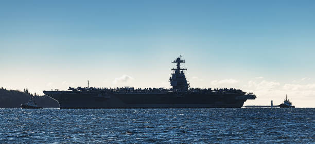 istock Navy Aircraft Carrier 1438394226