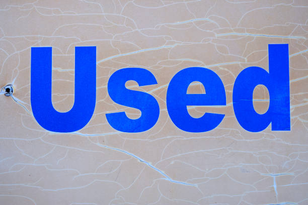 Old Textured Sign for Shopping Word Used