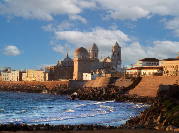 istock Cadiz Cathedral at sunset. Andalusia - Spain 1438417692