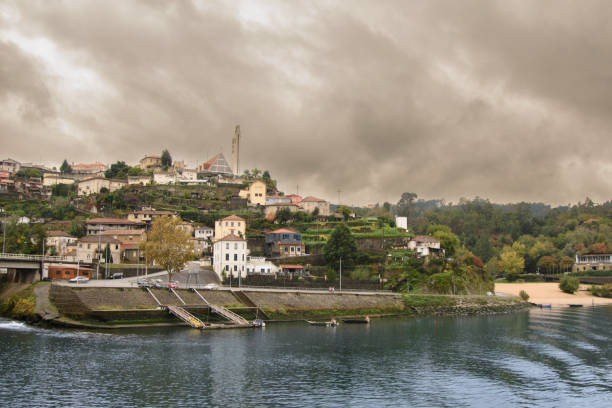The beautiful landscape of the Douro Valley in Portugal and its unique architecture