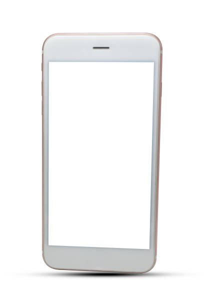 istock Smartphone on white background clipping path, Mobile Smartphone on white background , Phone on Isolate background, Mobile phone, Mobile smart phone on white background technology 1438428226