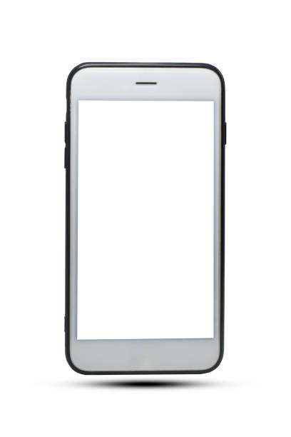 istock Smartphone on white background clipping path, Mobile Smartphone on white background , Phone on Isolate background, Mobile phone, Mobile smart phone on white background technology 1438428229