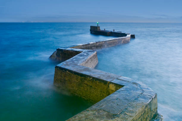 istock Zig-zag Jetty at St. Monans, Scotland 1438435064