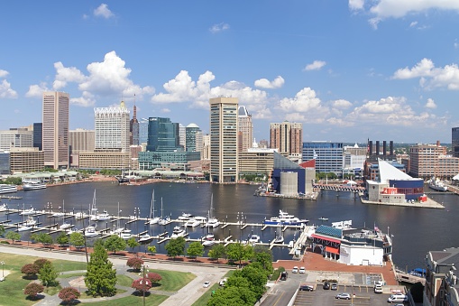 New Orleans, Louisiana, USA Downtown Skyline Aerial