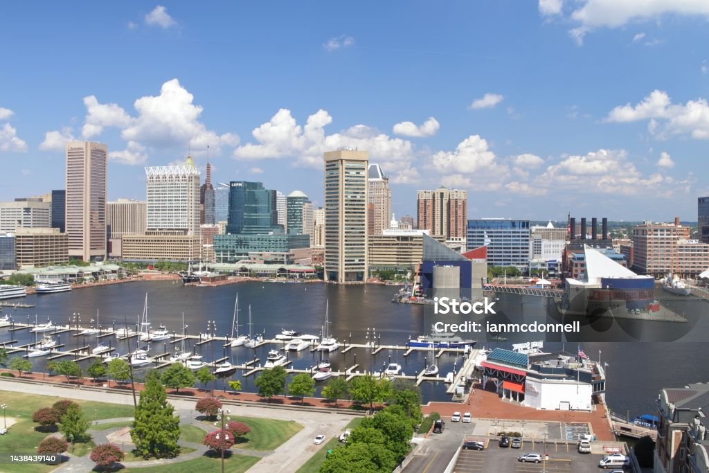 Baltimore, MD 4K Resolution Stock Photo