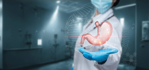 istock Modern methods of examining the patient stomach. 1438440777