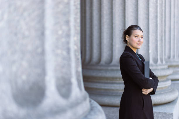 istock Female politician 1438446545