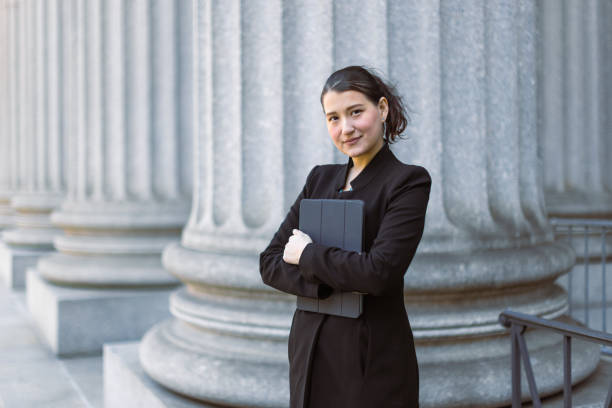 istock Female politician 1438446559