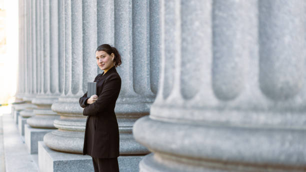 istock Female politician 1438446635