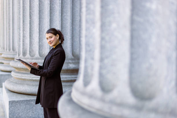 istock Female politician 1438446715
