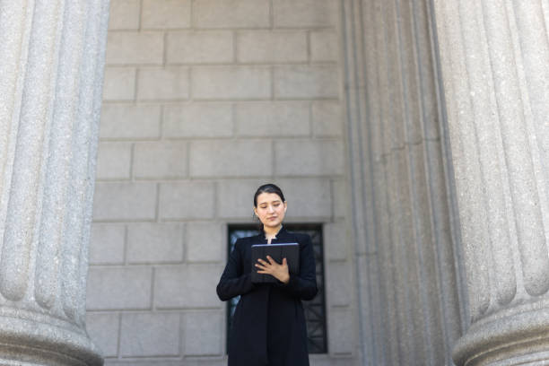 istock Female politician 1438446733