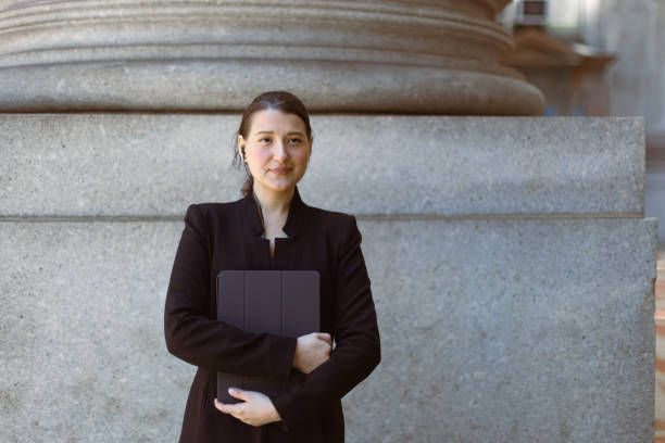 istock Female politician 1438446869