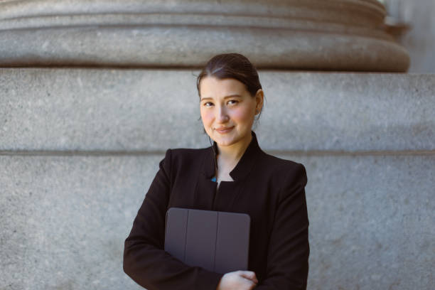 istock Female politician 1438446876