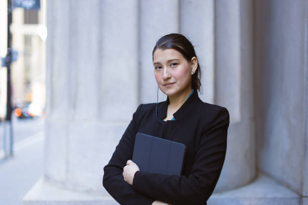 istock Female politician 1438447015