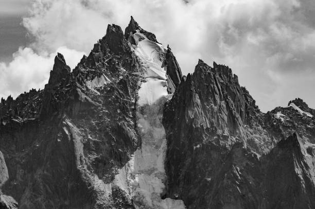Close-up of Aiguille du Grepon, Mont Blanc Massif