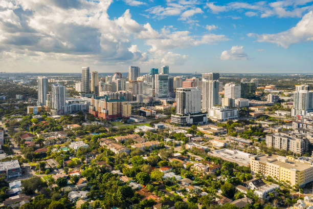 istock Aerial Shot in Fort Lauderdale 1438460798