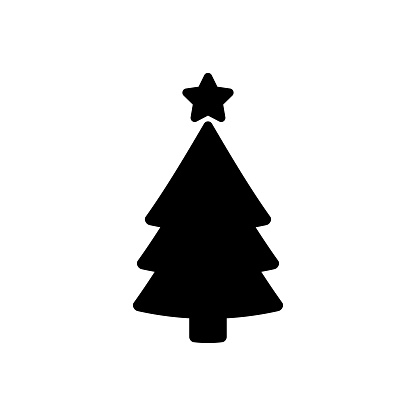 Christmas tree design. Vector illustration.