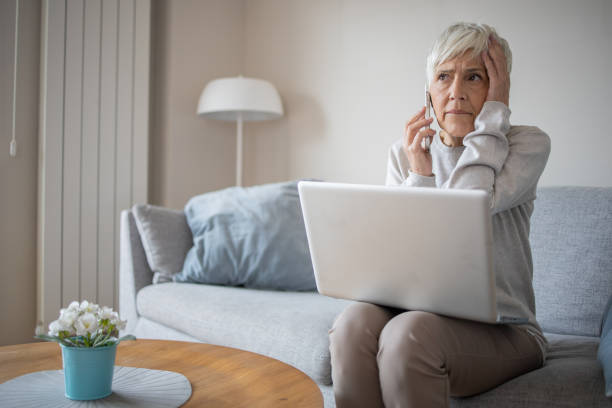 istock Woman working from home 1438494908