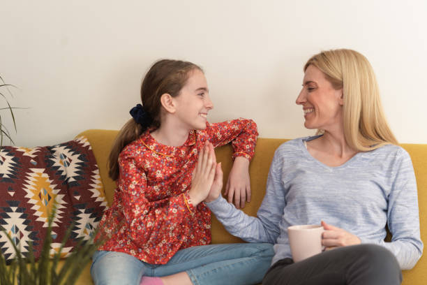 istock Mother and daughter enjoying together 1438509463