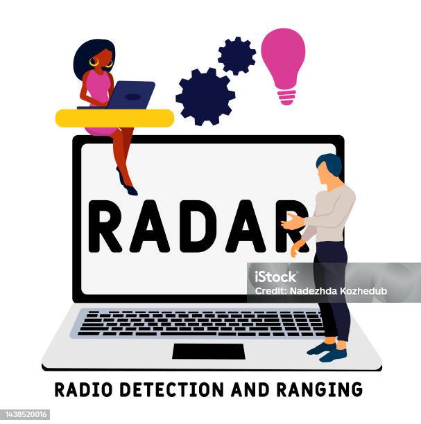 Rasded Rada Radar Radio Detection And Ranging Acronym Stock Illustration - Download ...