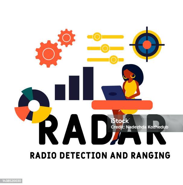 Rasded Rada Radar Radio Detection And Ranging Acronym Stock Illustration - Download ...