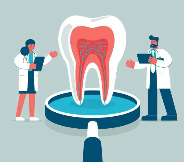 Vector illustration of Dental Care