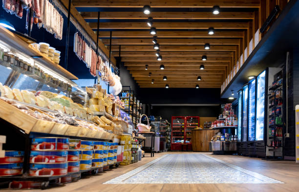istock Delicatessen area at a supermarket 1438530772