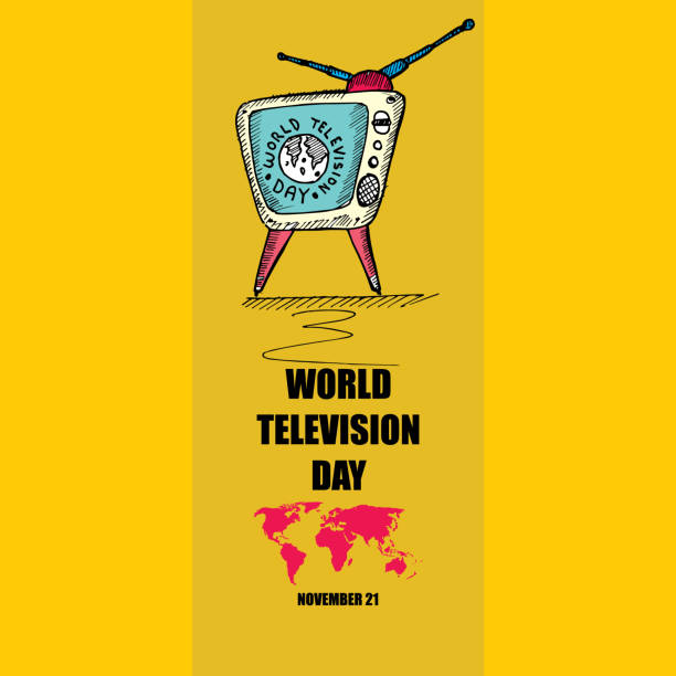 istock World Television Day, Poster and banner, December 21 1438532518