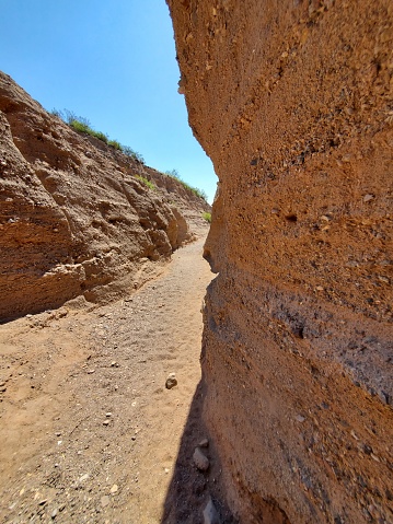 Entrance of canyon