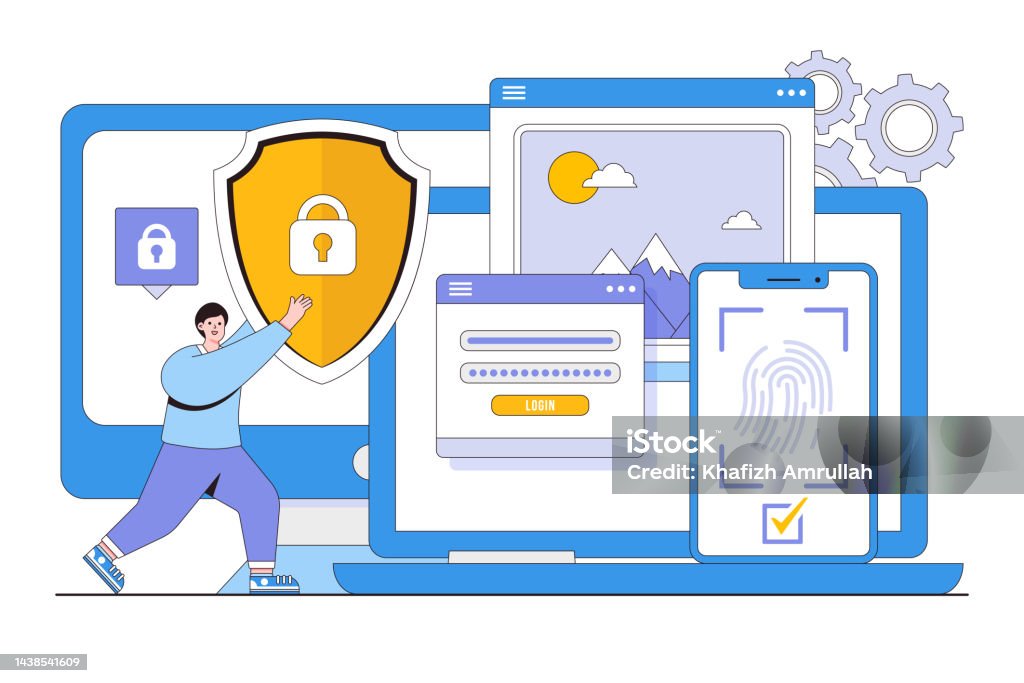Privasi Data Keamanan Data Umum Datar Perlindungan Informasi Pribadi Kontrol Akses ...