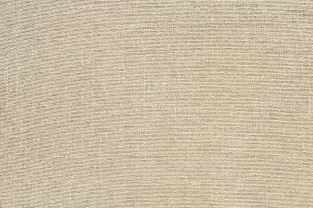 istock Brown linen fabric cloth texture for background, natural textile pattern. 1438548466