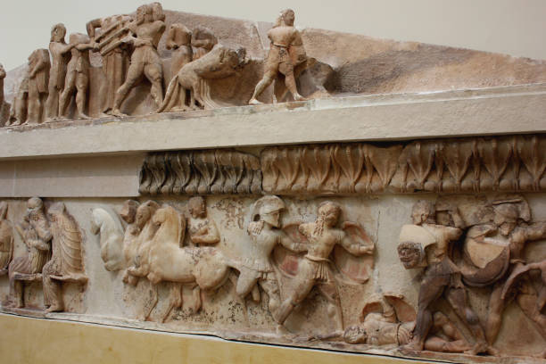 istock Archeological site of Delphi, Greece 1438552860