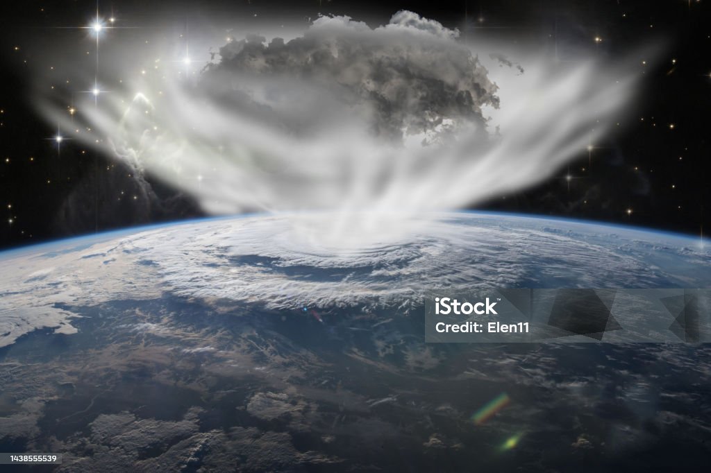 Ozone hole. Concept of air leakage from planet Earth to space. Elements of this image furnished by NASA. Ozone hole. Concept of air leakage from planet Earth to space. Elements of this image furnished by NASA.

/NASA urls:
https://www.nasa.gov/image-feature/hurricane-florence-as-it-was-making-landfall
(https://www.nasa.gov/sites/default/files/thumbnails/image/iss056e162811.jpg)
https://www.nasa.gov/multimedia/imagegallery/image_feature_1741.html
(https://www.nasa.gov/sites/default/files/images/476052main_irasghost_hst_big_full.jpg) Ozone Hole Stock Photo