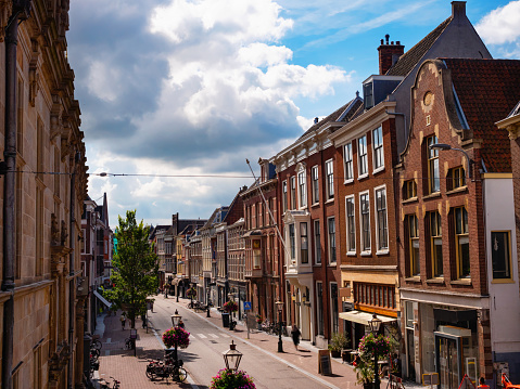 Calle de Leiden, Holanda Septentrional, Países Bajos photo