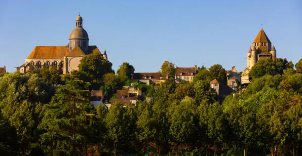 Photo of Summer landscape with a view of the ancient city of Provins