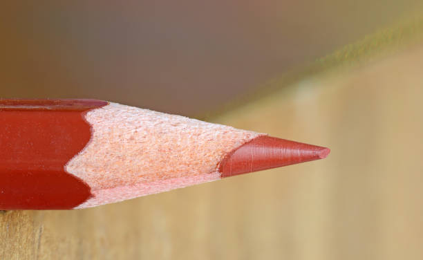 istock A brown pencil on a wooden table 1438576613
