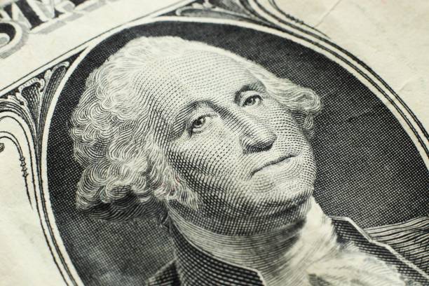 istock High angle closeup shot of a dollar bill 1438581478