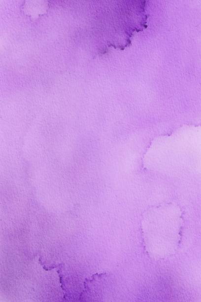 istock Purple Watercolor Background, Purple Texture Paper 1438582819