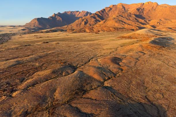 istock Brandberg mountain landscape at sunrise - Namibia 1438583101