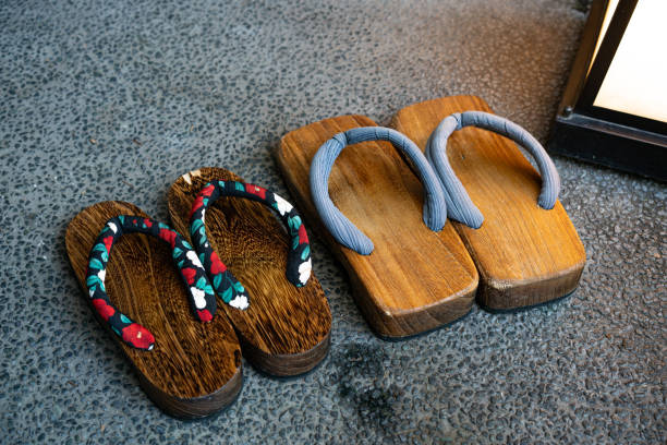 istock Japanese footwear sandals 1438590458