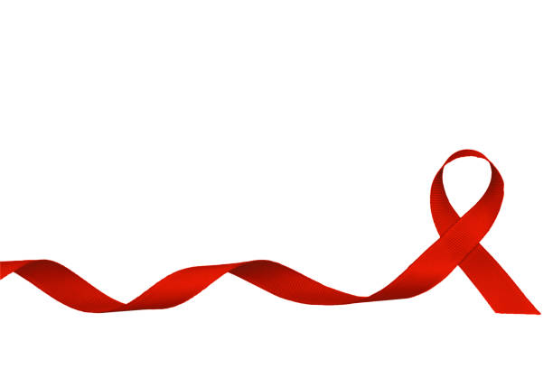 istock Red Ribbon. Aids Awareness. World Aids Day concept. Anorexia problem. Vasculitis problem 1438592160