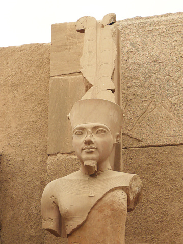 The Karnak temple in Thebes, dedicated to Amun, was the main cult site in Egypt from the New Kingdom.