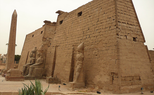 Located in the heart of ancient Thebes, Luxor Temple was essentially built under the Egyptian 18th and 19th dynasties. It was consecrated to the god Amun under his two aspects of Amun-Ra. The oldest parts currently visible date back to Amenhotep III and Ramses II